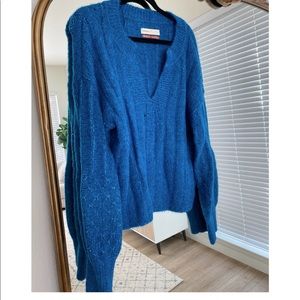 Pilcro Maggie V-Neck Sweater